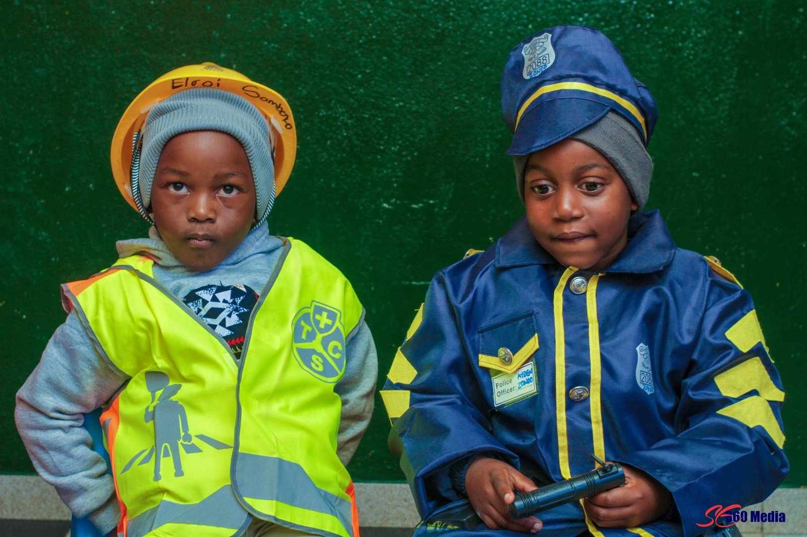 Career Day - pupils dressed as future professionals